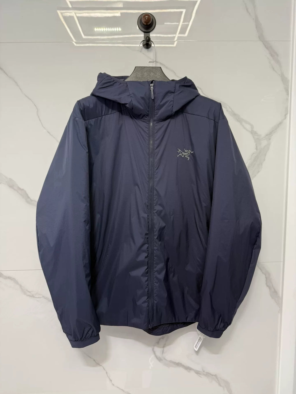 Arc'teryx Sapphire Black Hooded Cotton Jacket