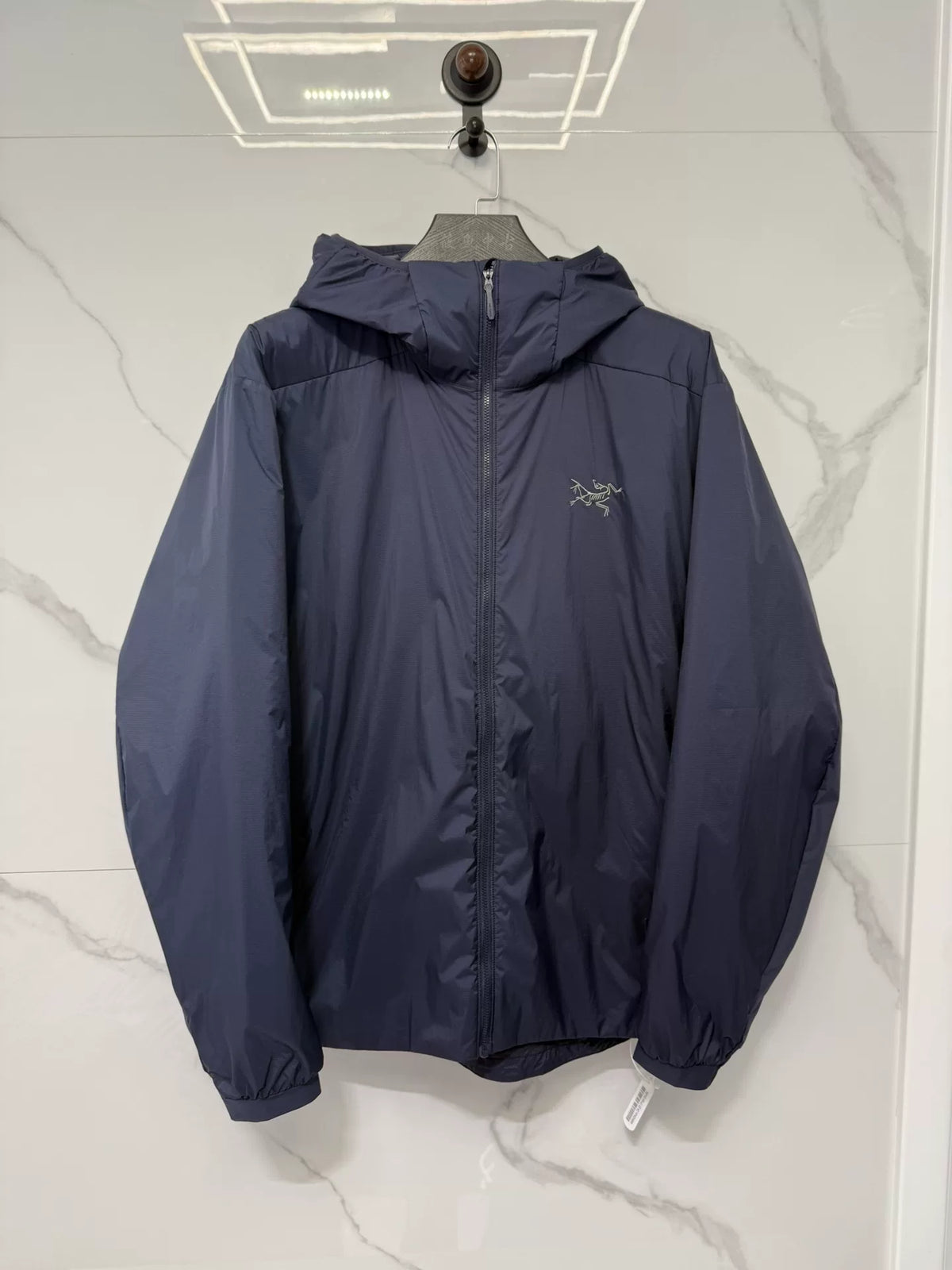 Arc'teryx Sapphire Black Hooded Cotton Jacket