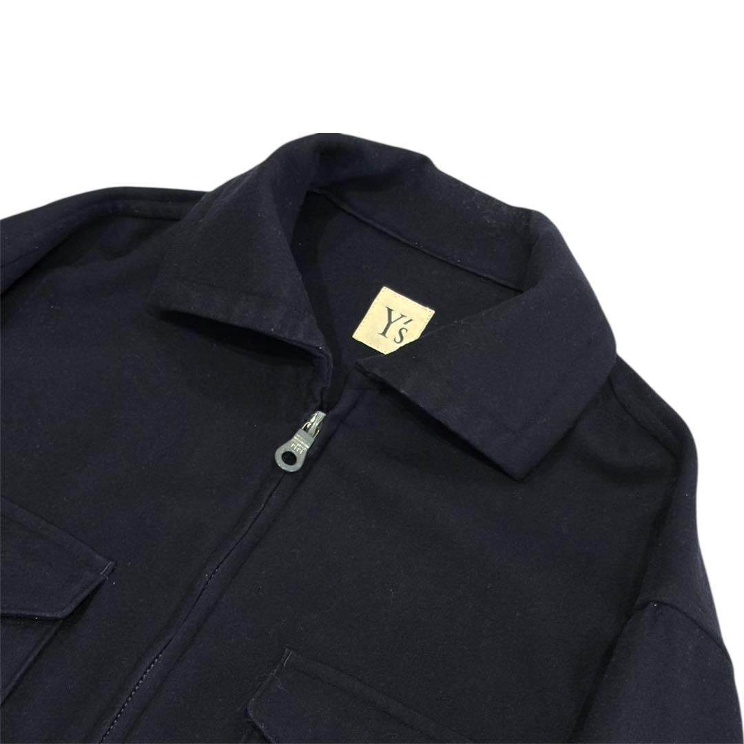 Yohji Yamamoto 1980s Wool Zip-Up Jacket