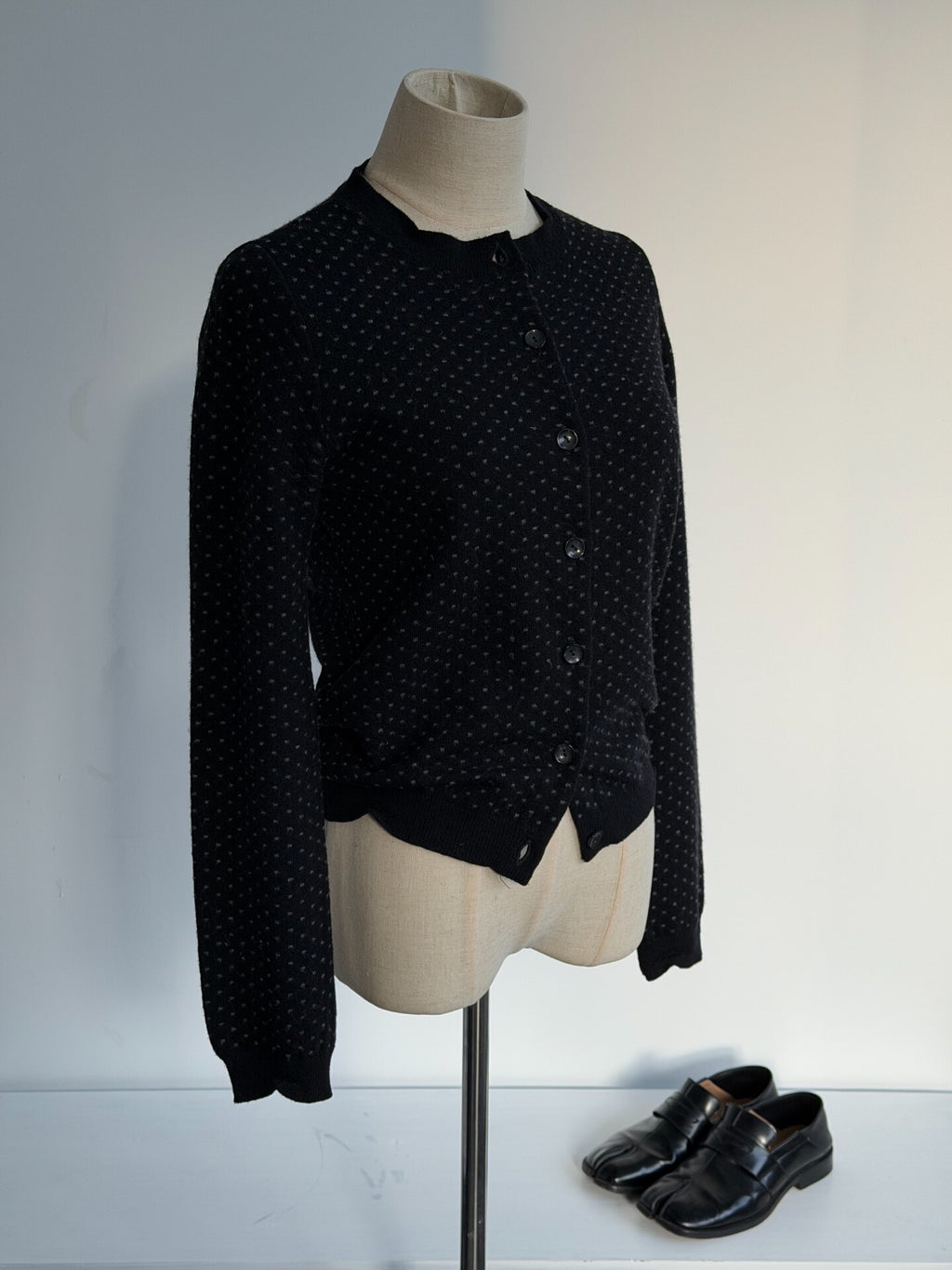 Maison Martin Margiela 1990s Polka Dot Wool Sweater