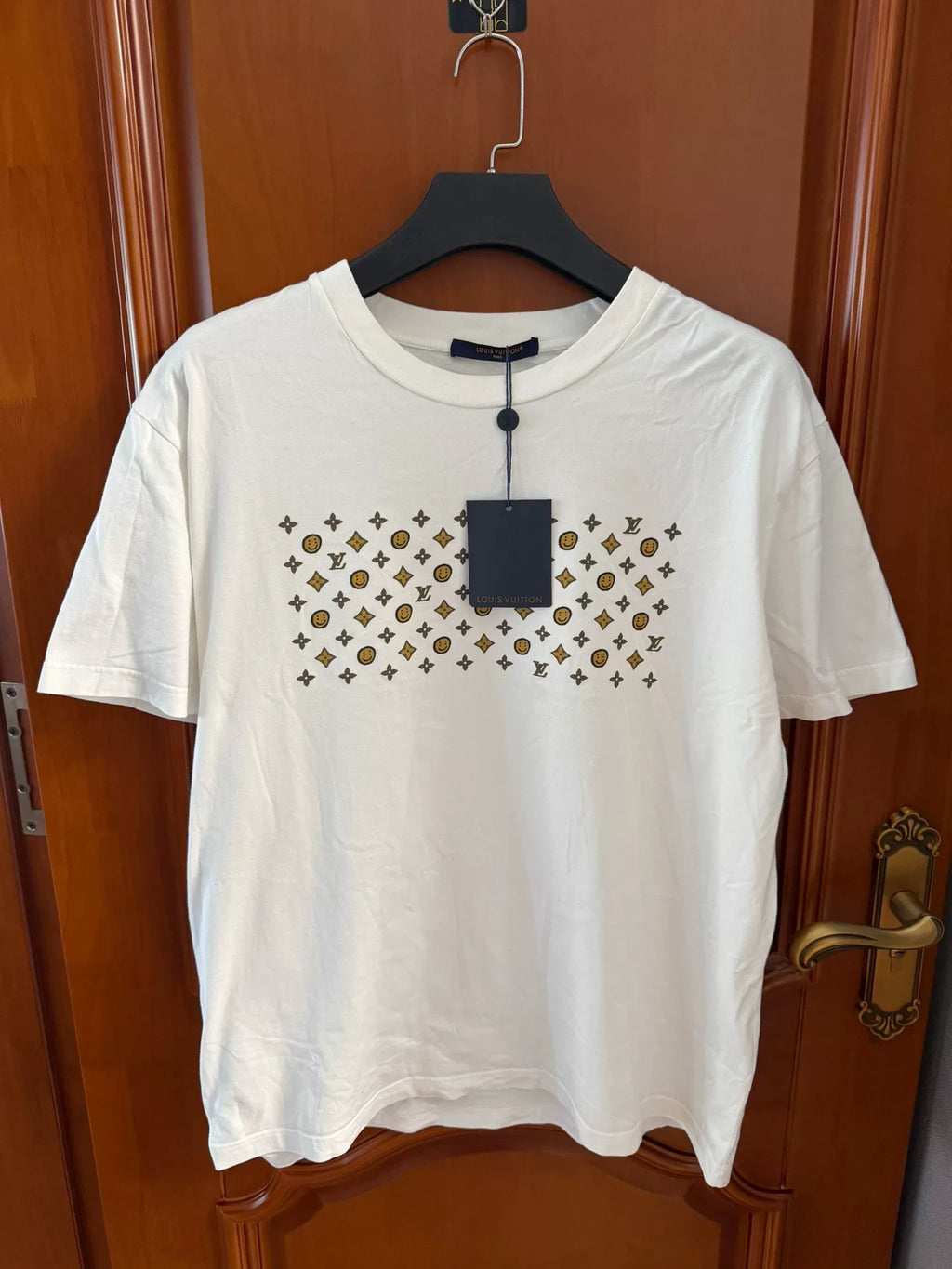 Louis Vuitton × CpfM Smiley Logo Short Sleeve Top
