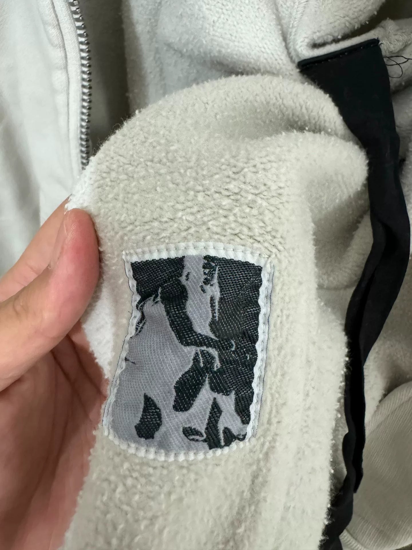 Rick Owens Size XL off-white wizard jacket
