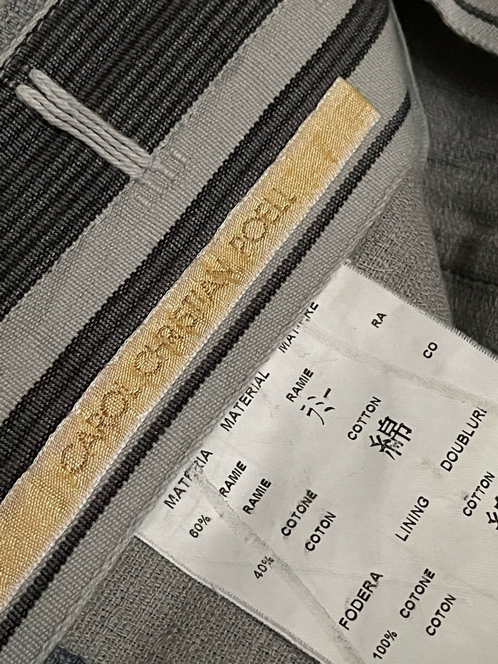 Carol Christian Poell SS09 Linen Trousers