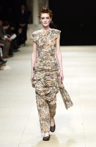 Issey Miyake Fall2003 ClassicalPleated Midi Skirt