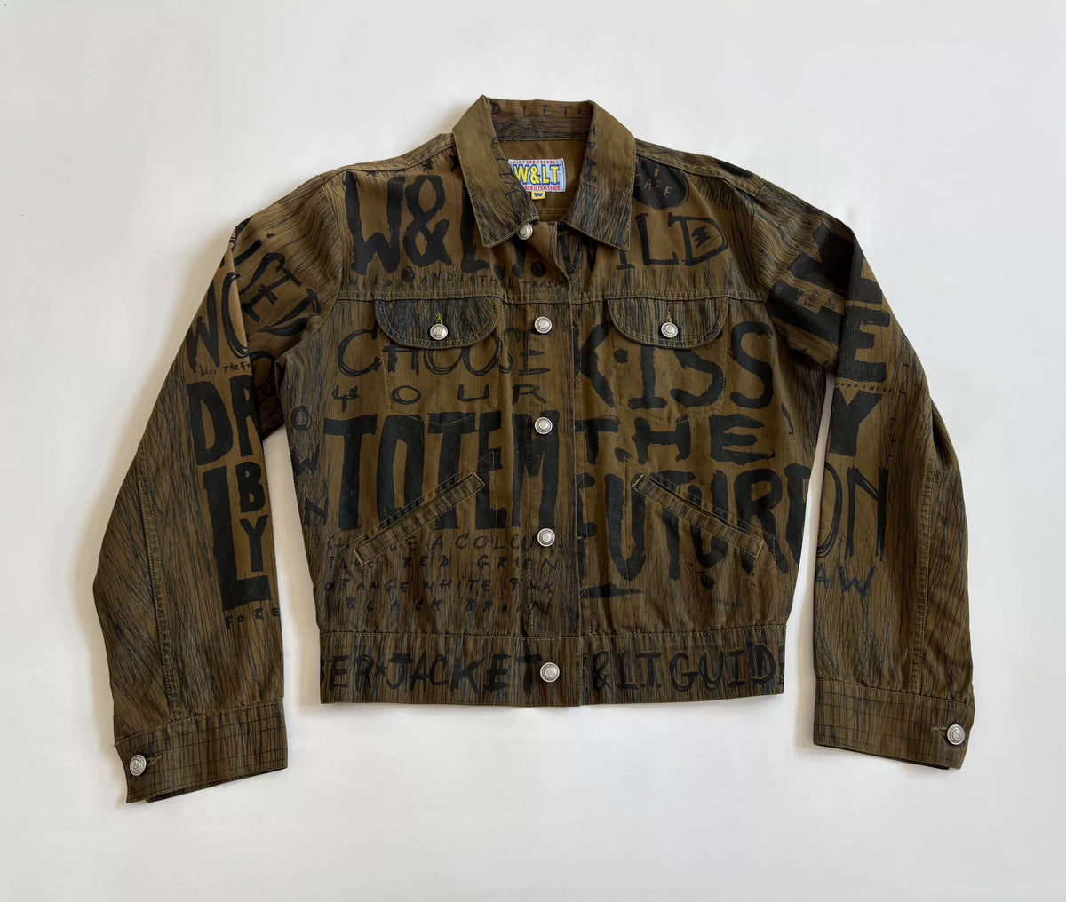 Walter van Beirendonck 1998 graffiti jacket