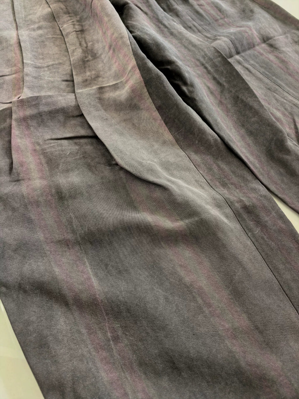Ziggy Chen 25ss Cold-Dyed Patterned Washed Wide-Leg Trousers