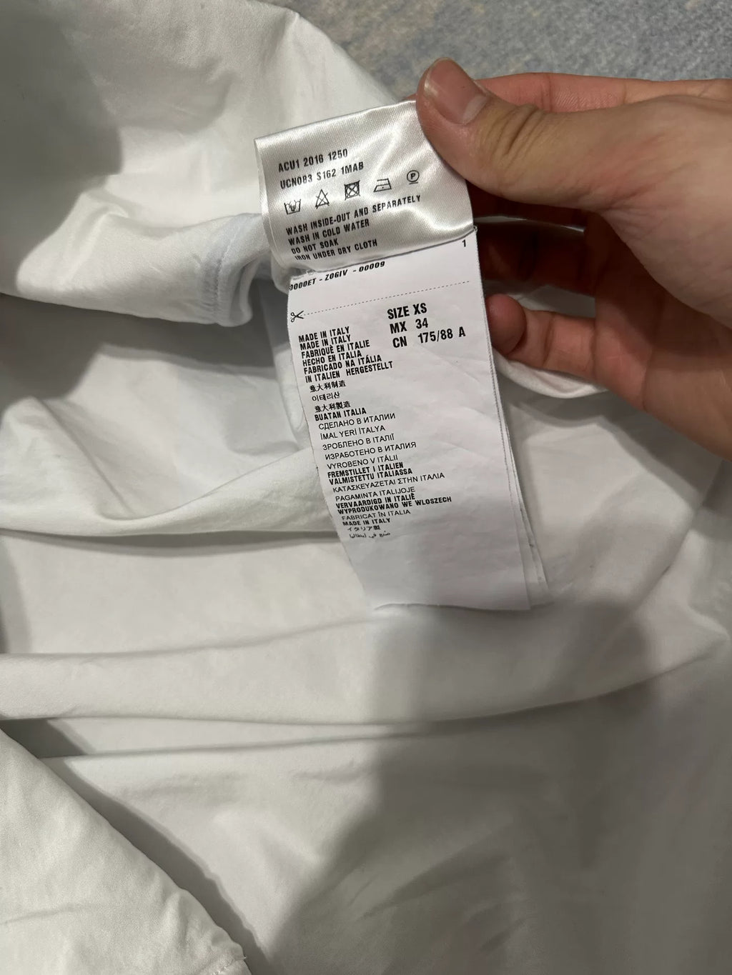 Prada FW16 Important Ones "Gods" Long-Sleeve Detachable Shirt
