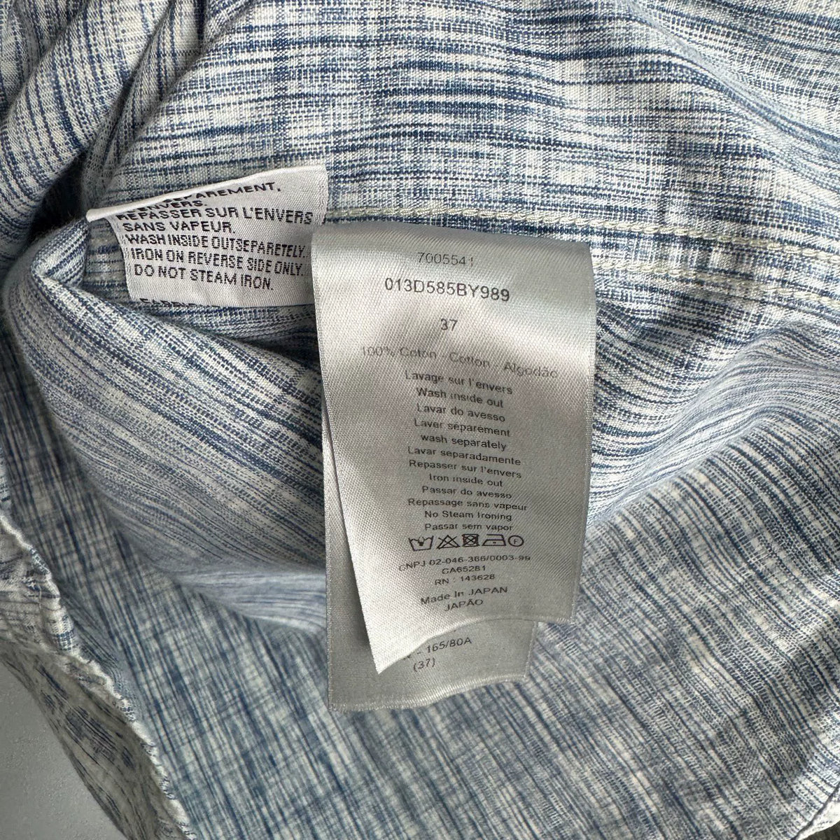 Dior Print Long Sleeve Shirt