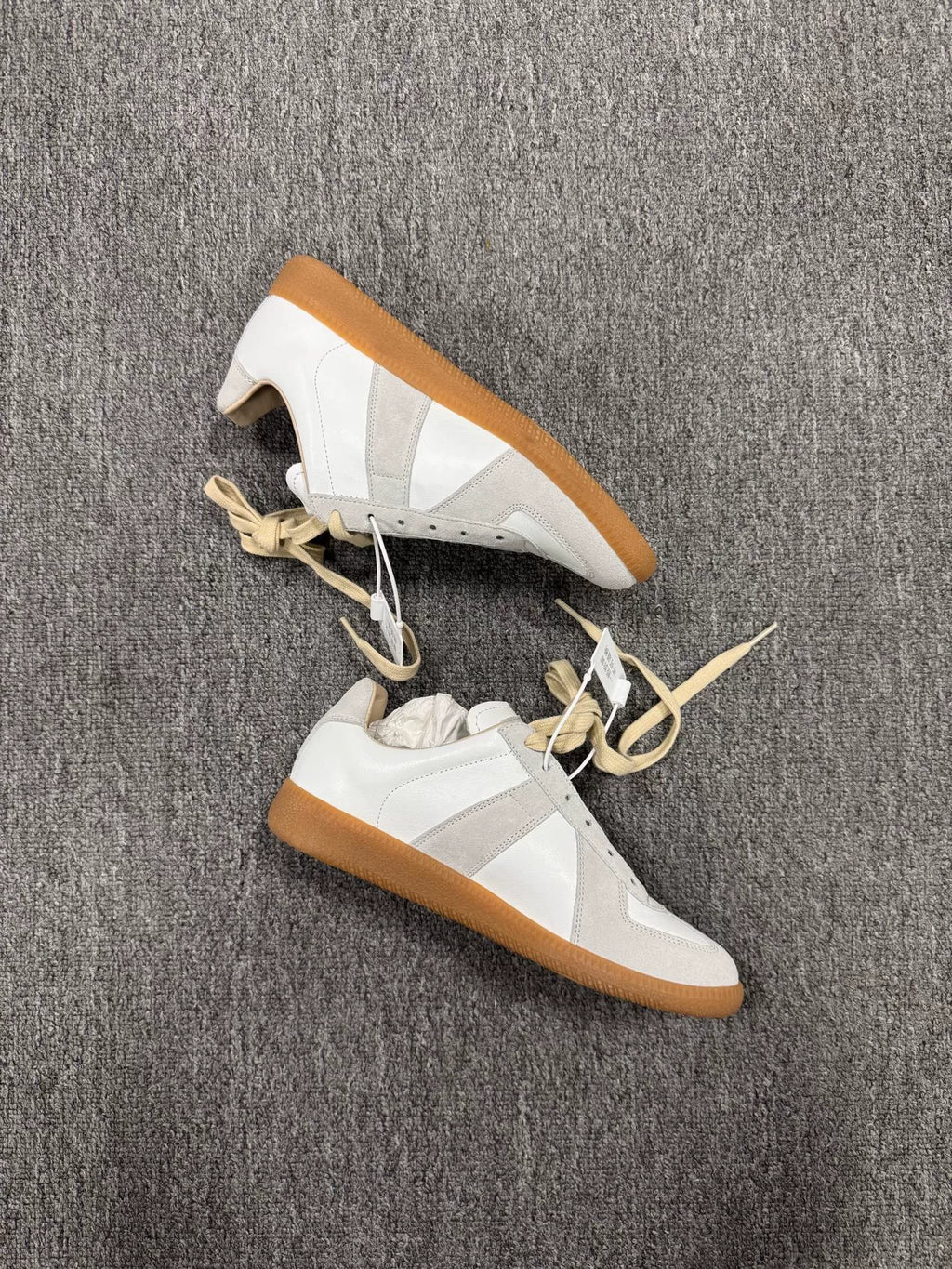 Maison Margiela Vintage White German Army Trainers