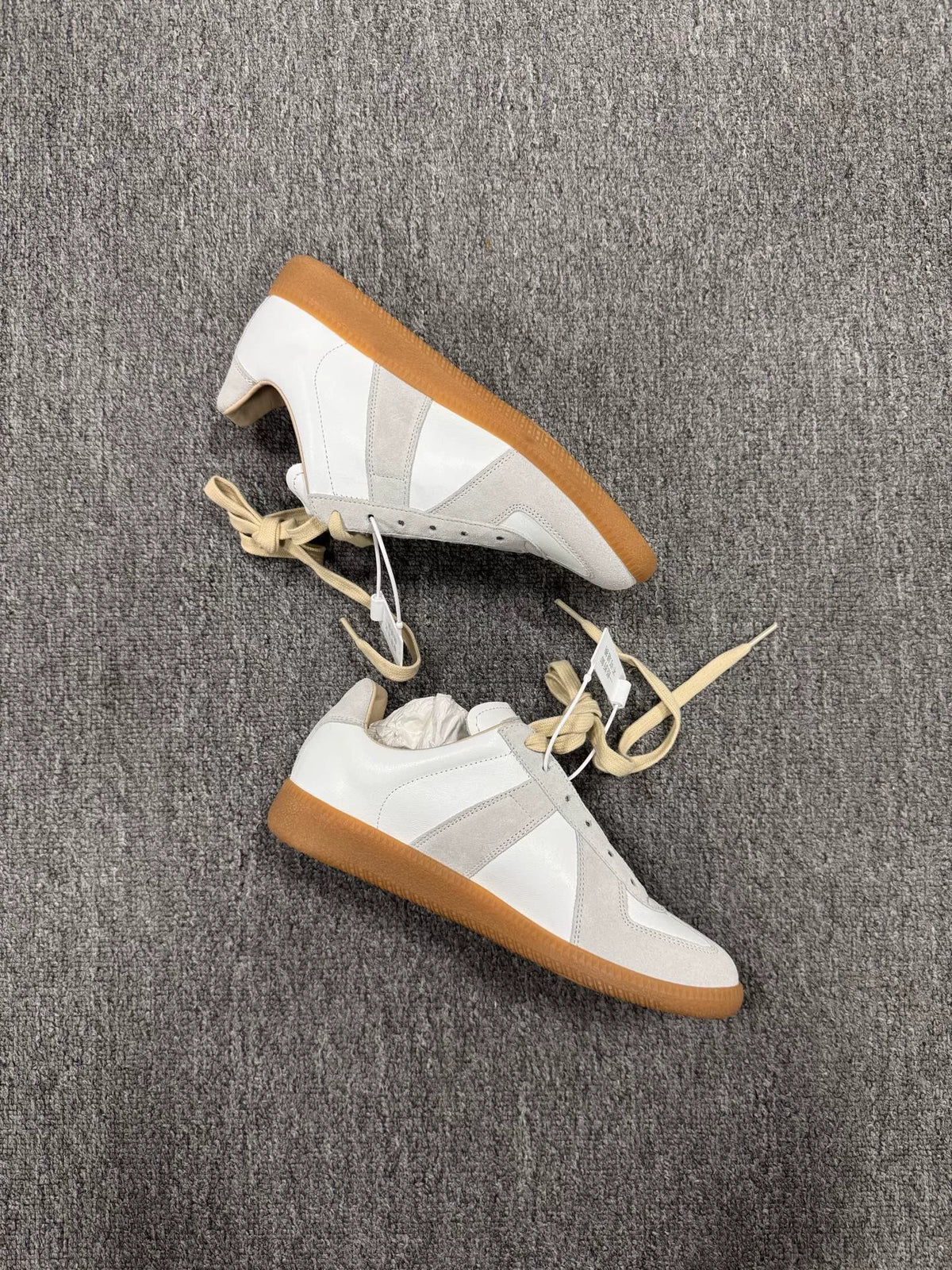 Maison Margiela Vintage White German Army Trainers
