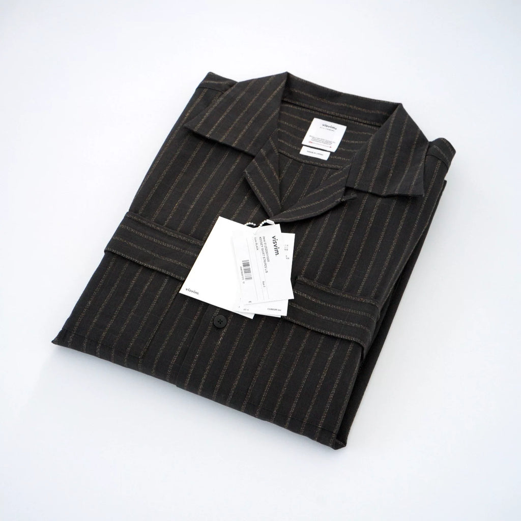 VISVIM KEESEY SHIRT STRIPES