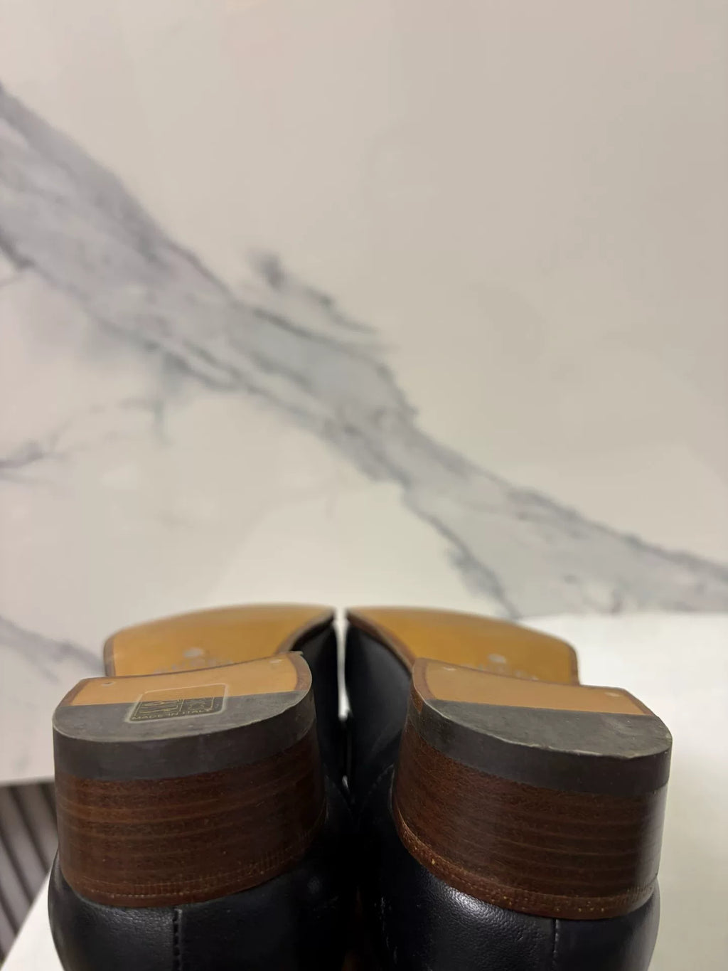 Gucci Black Horsebit Web Leather Loafers