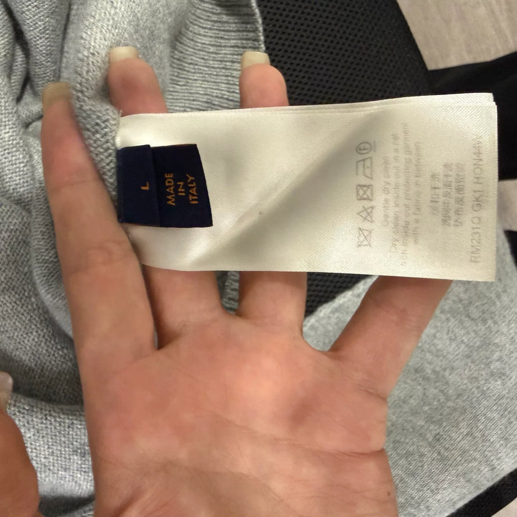 Louis Vuitton Grey Sweater
