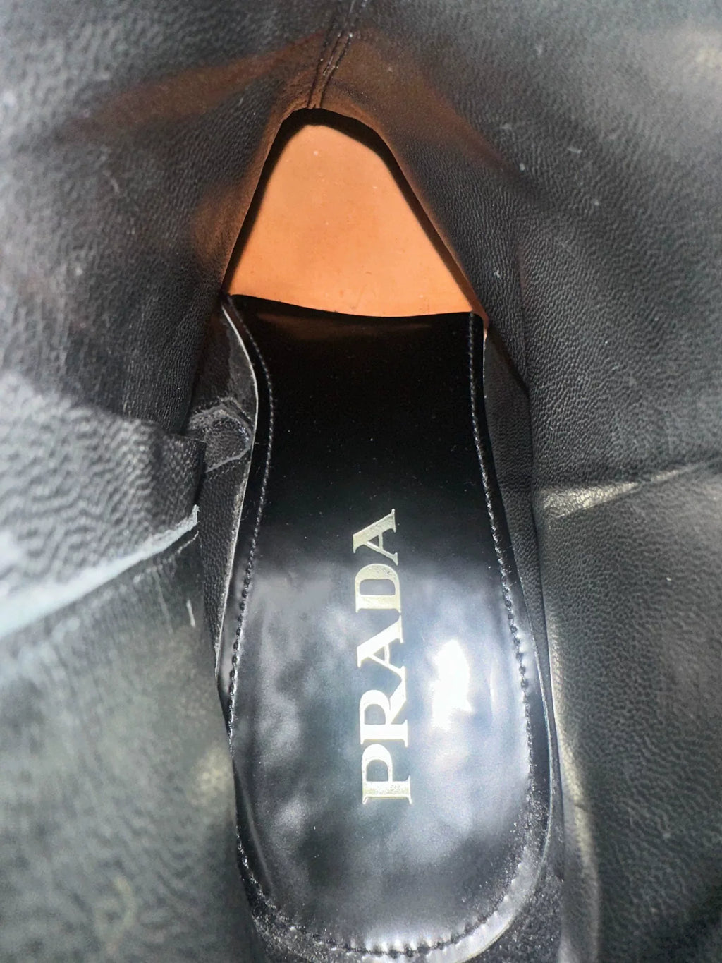 Prada Miuccia era archive men's boots
