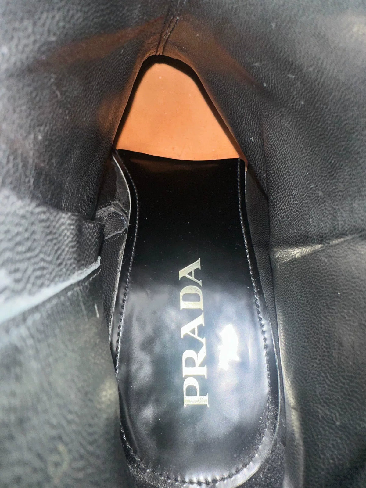 Prada Miuccia era archive men's boots