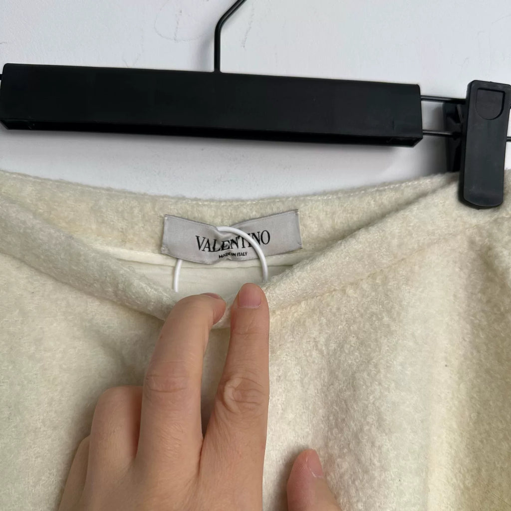 Valentino High-Waist Mini A-Line Skirt