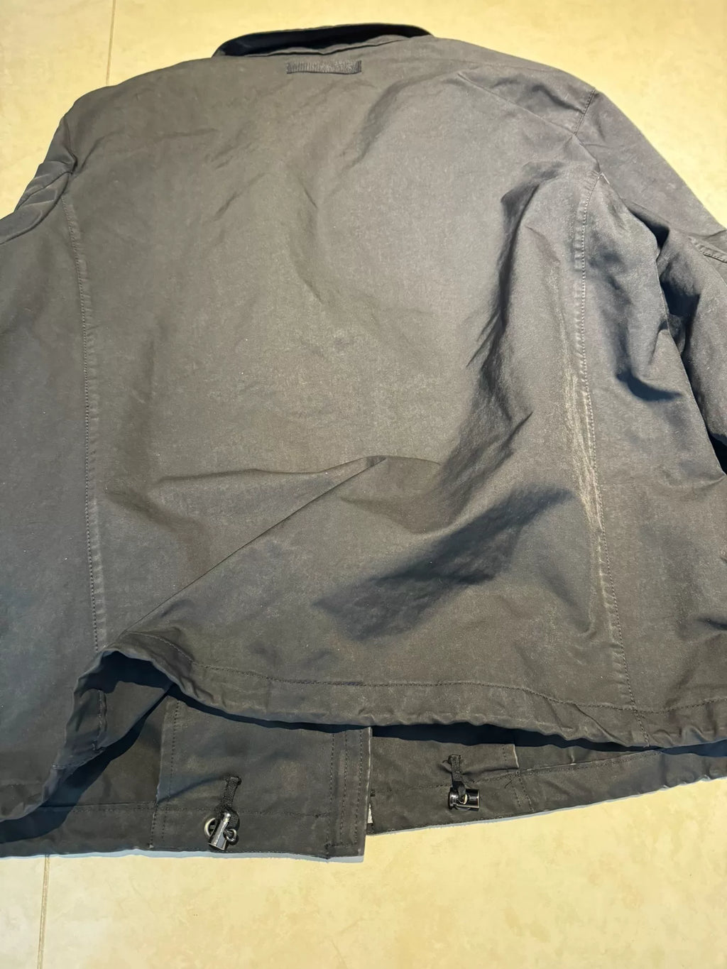 Prada Zip-Up Collared Workwear Cotton Jacket