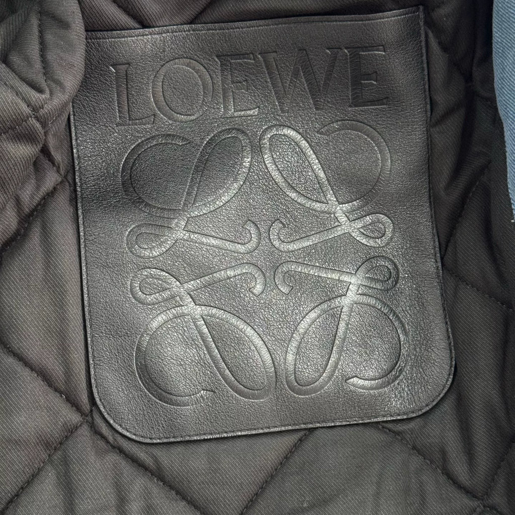Loewe Blue Denim Trench Coat