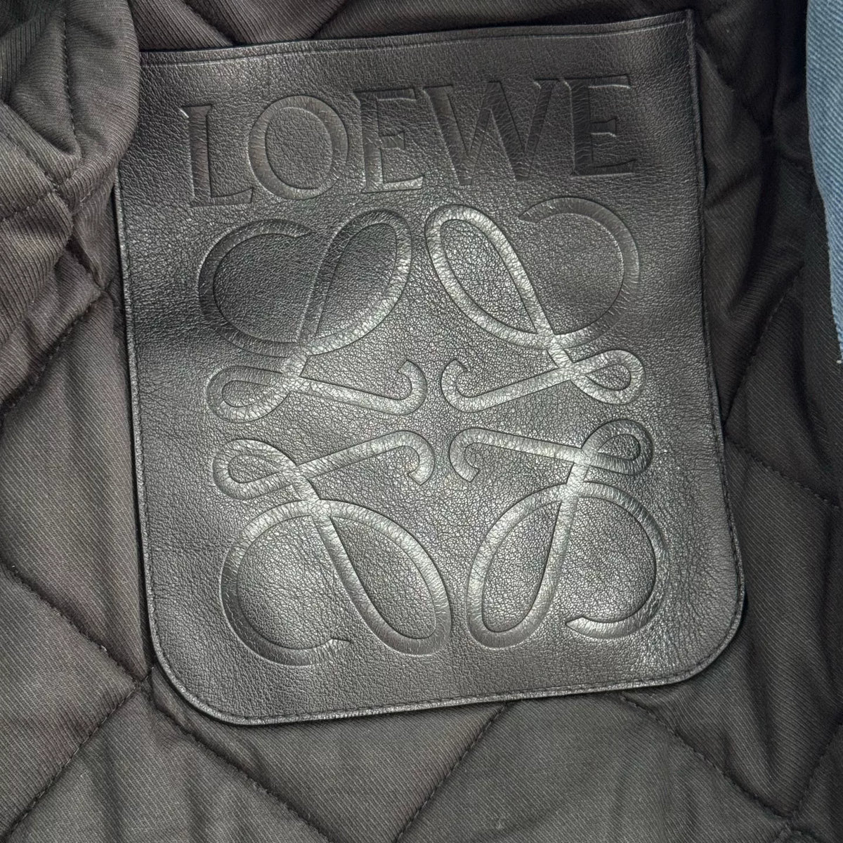 Loewe Blue Denim Trench Coat