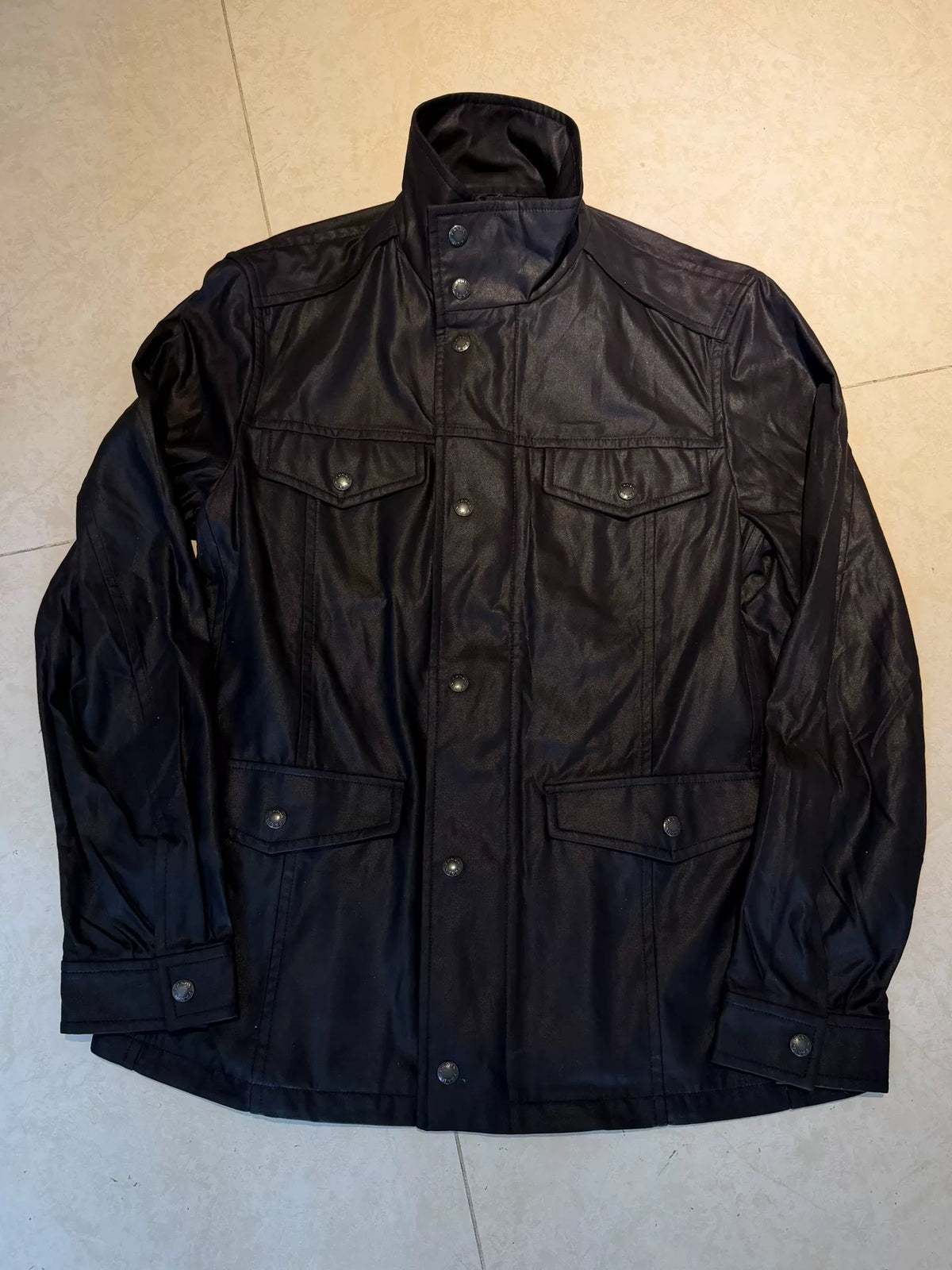 Prada M65 Black Multi-Pocket Workwear Jacket