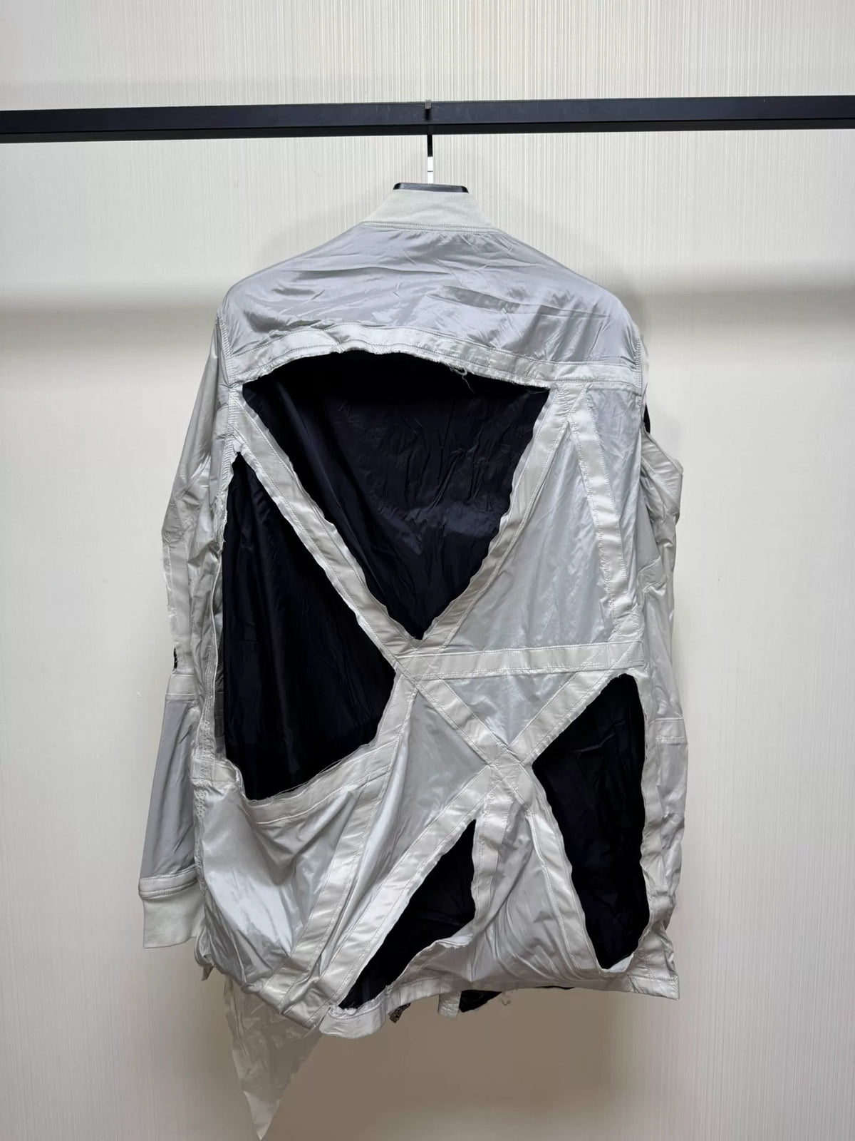 Rick Owens SS19 Patchwork Trench Coat