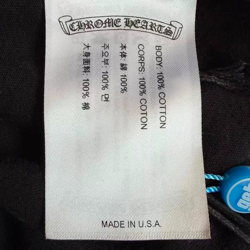 Chrome Hearts Green Mattyboy Graffiti Lining Waffle Zip-Up Jacket