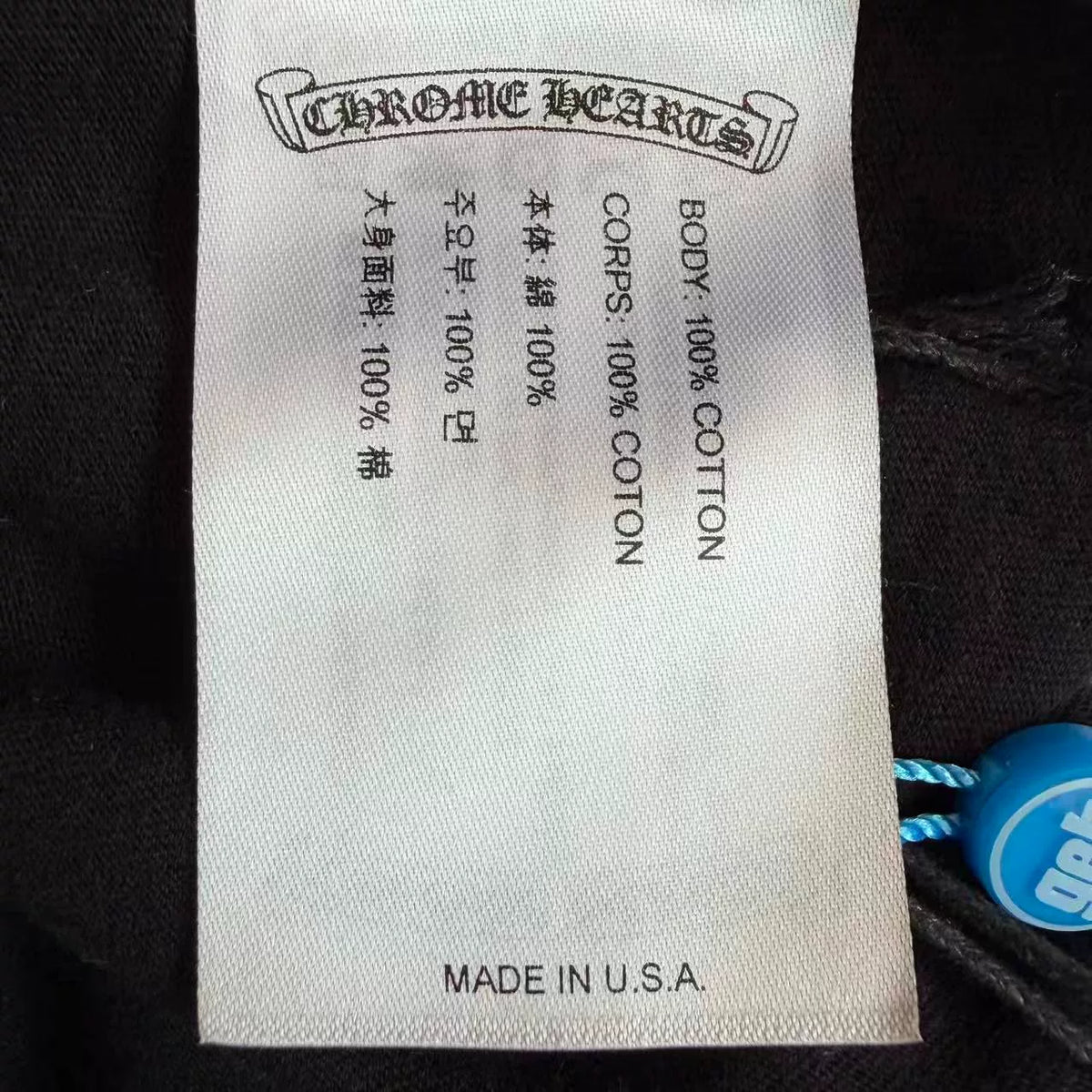 Chrome Hearts Green Mattyboy Graffiti Lining Waffle Zip-Up Jacket