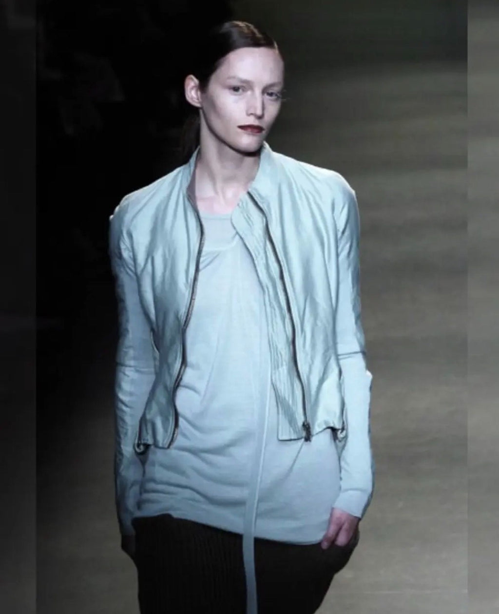 Rick Owens AW04 Deconstructed Lambskin Jacket