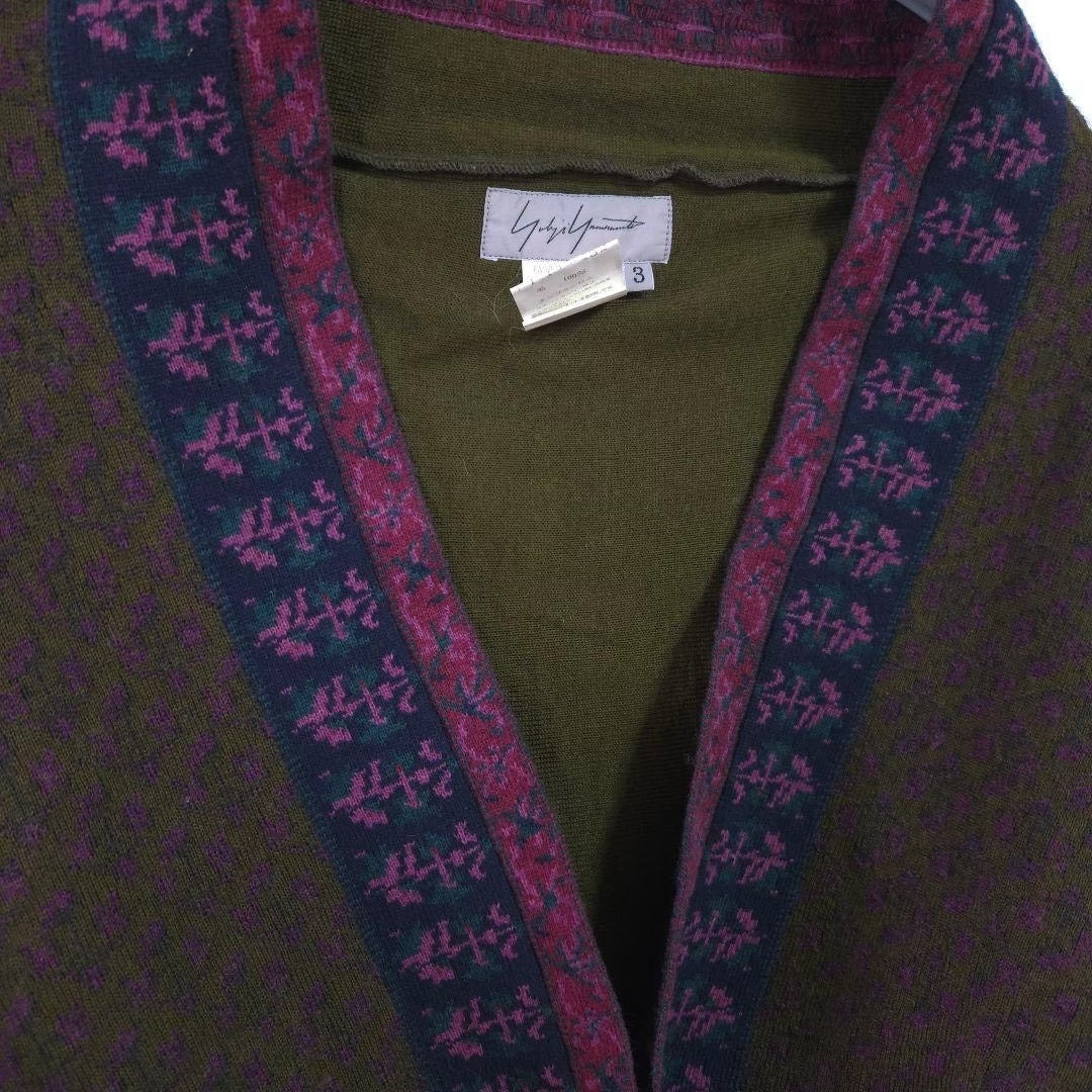 Yohji Yamamoto Totem Cardigan