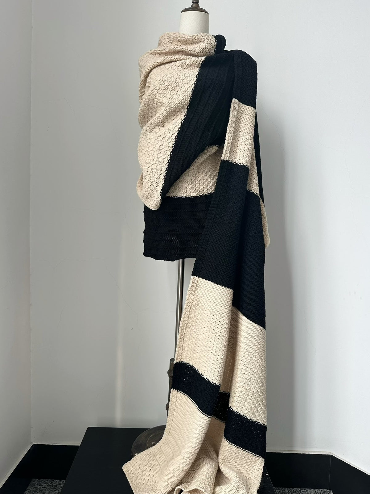 Yohji Yamamoto 2002 runway show piece shawl