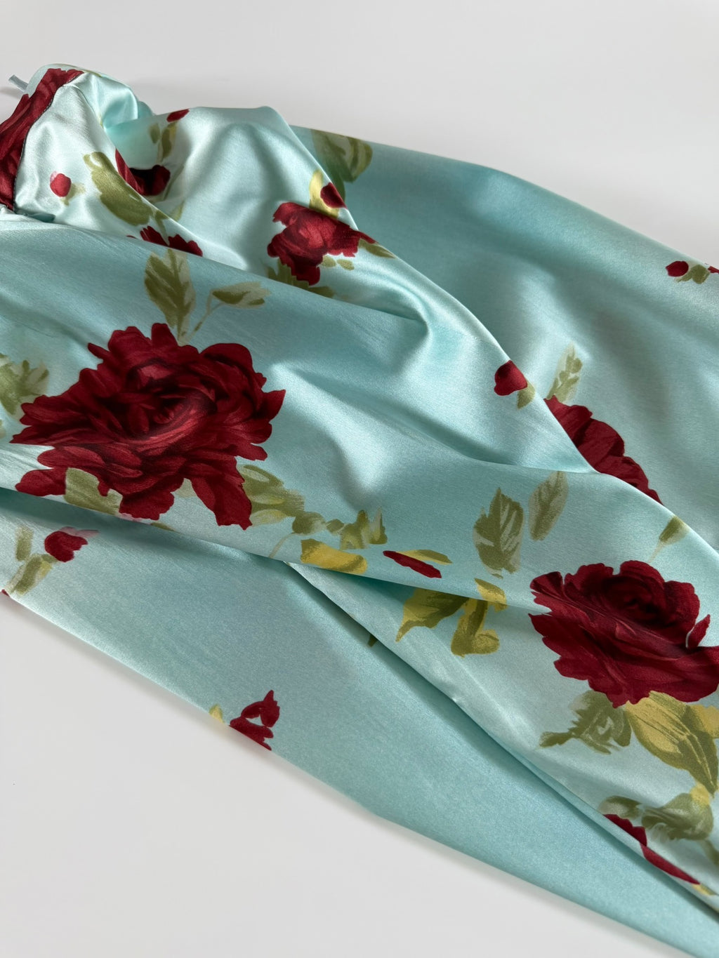 Dolce Gabbana Midi Silk Skirt