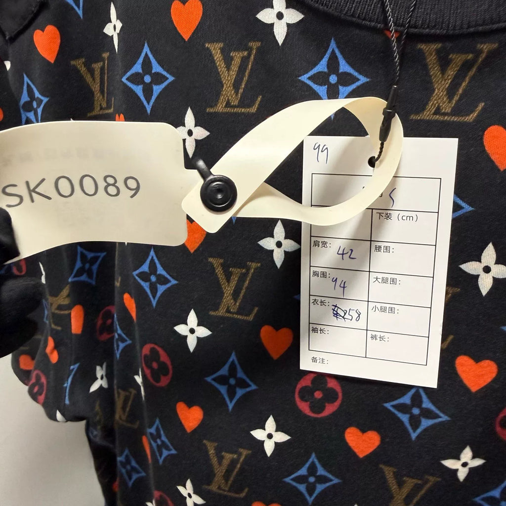 Louis Vuitton All-Over Print Short Sleeve Shirt