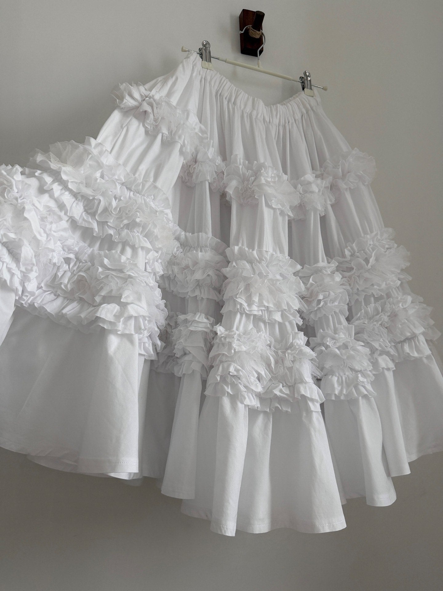 Comme Des Garcons 18AW Heavy Lace Skirt - Devines