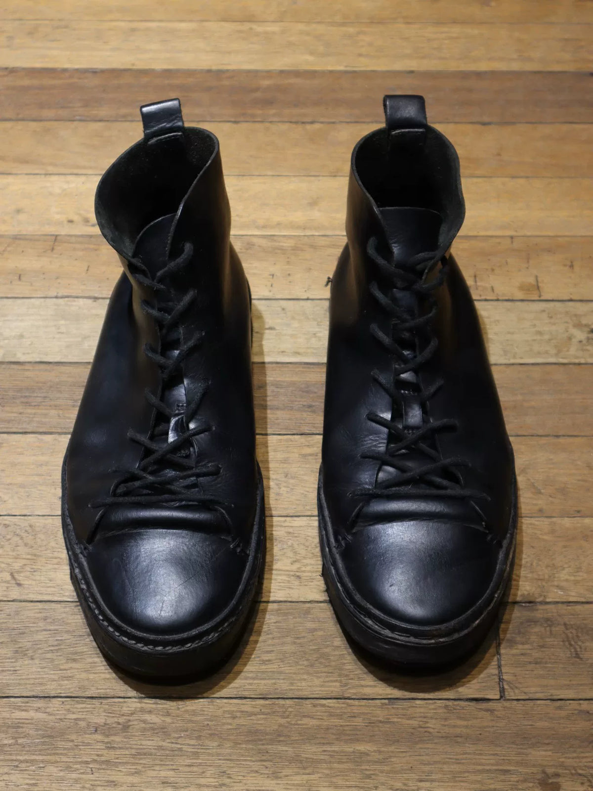 Ann Demeulemeester Leather Sneakers