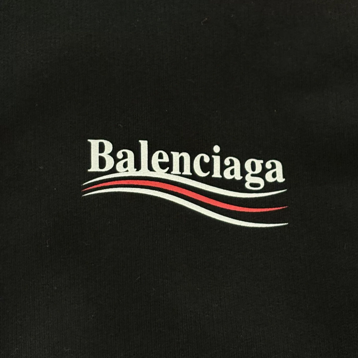 Balenciaga Black Wave Coca-Cola Hooded Sweater