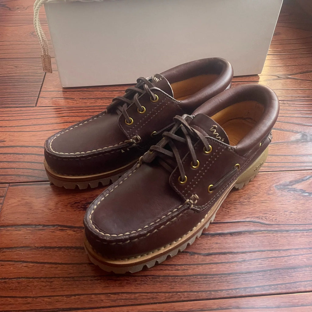 Visvim 23ss WMV WALLACE DECK-FOLK Deck Shoes