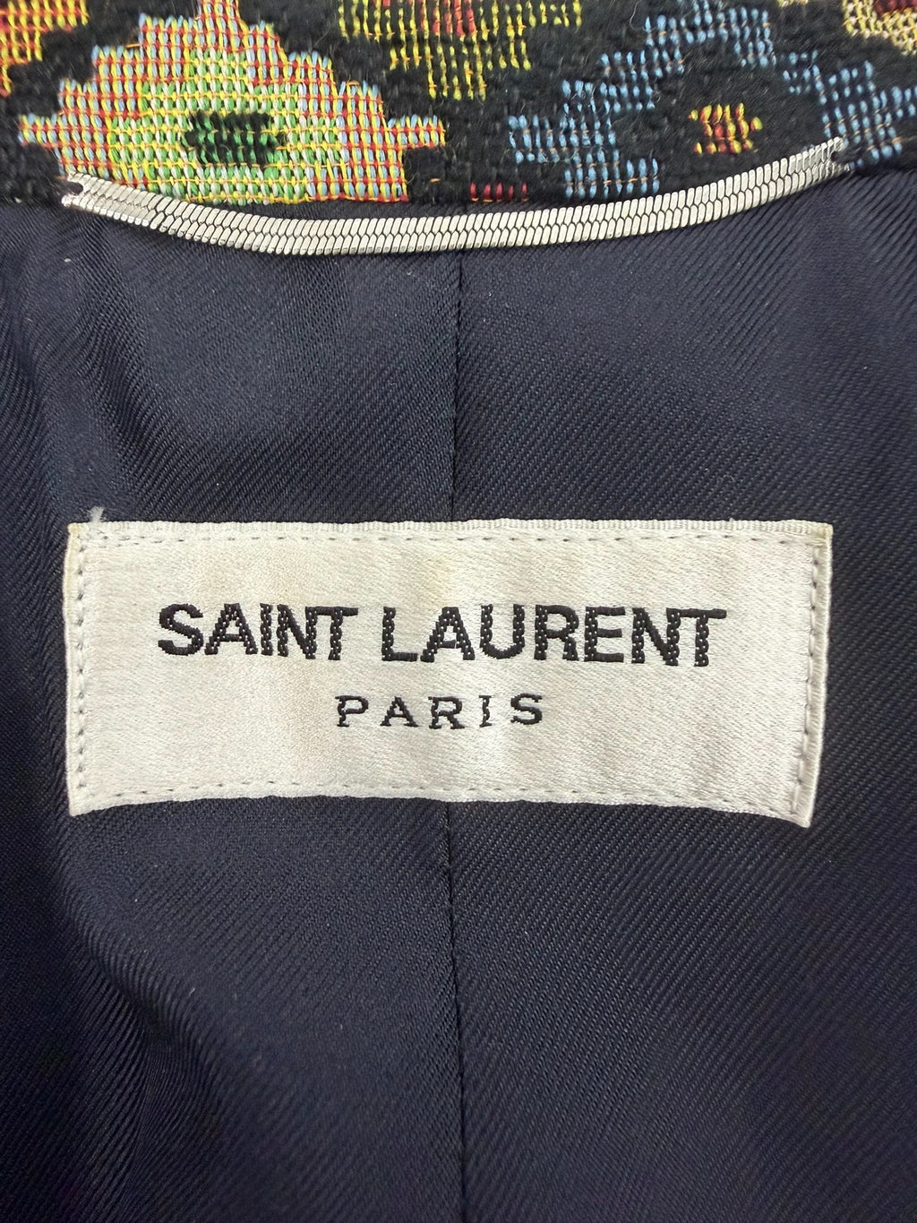 Saint Laurent Slp15ss Multicolor Suit