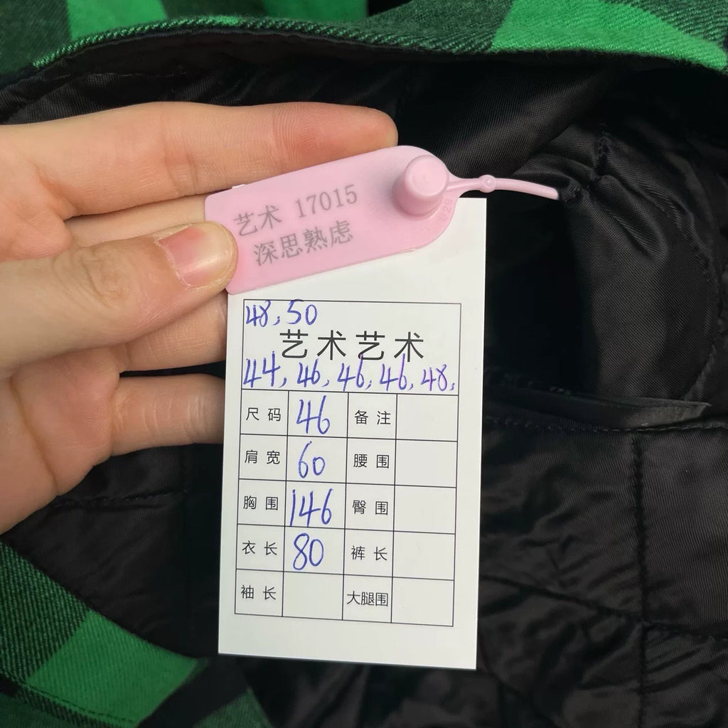 Balenciaga Plaid Jacket