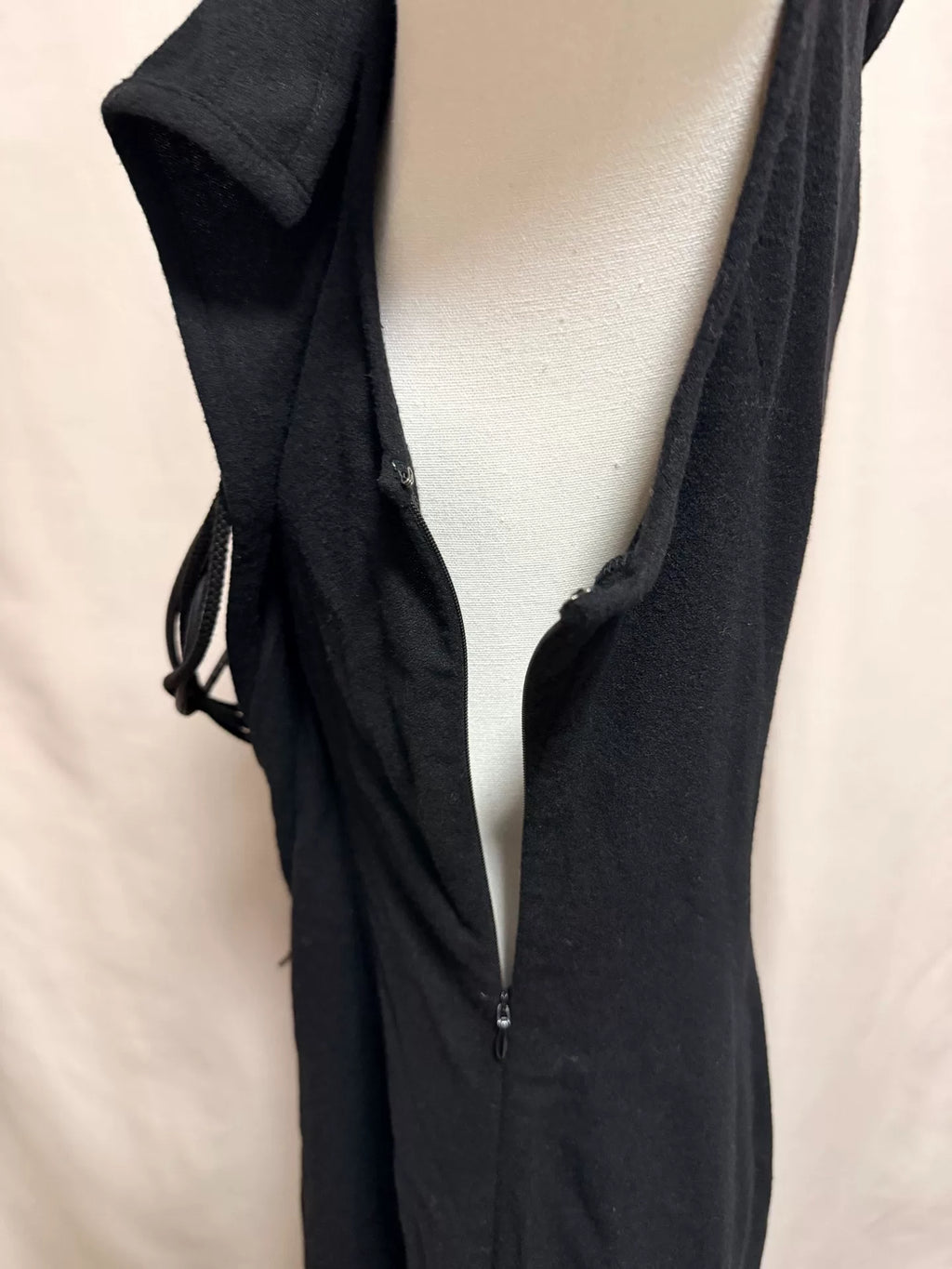 Yohji Yamamoto 21AW Lace-Up Drawstring Dress
