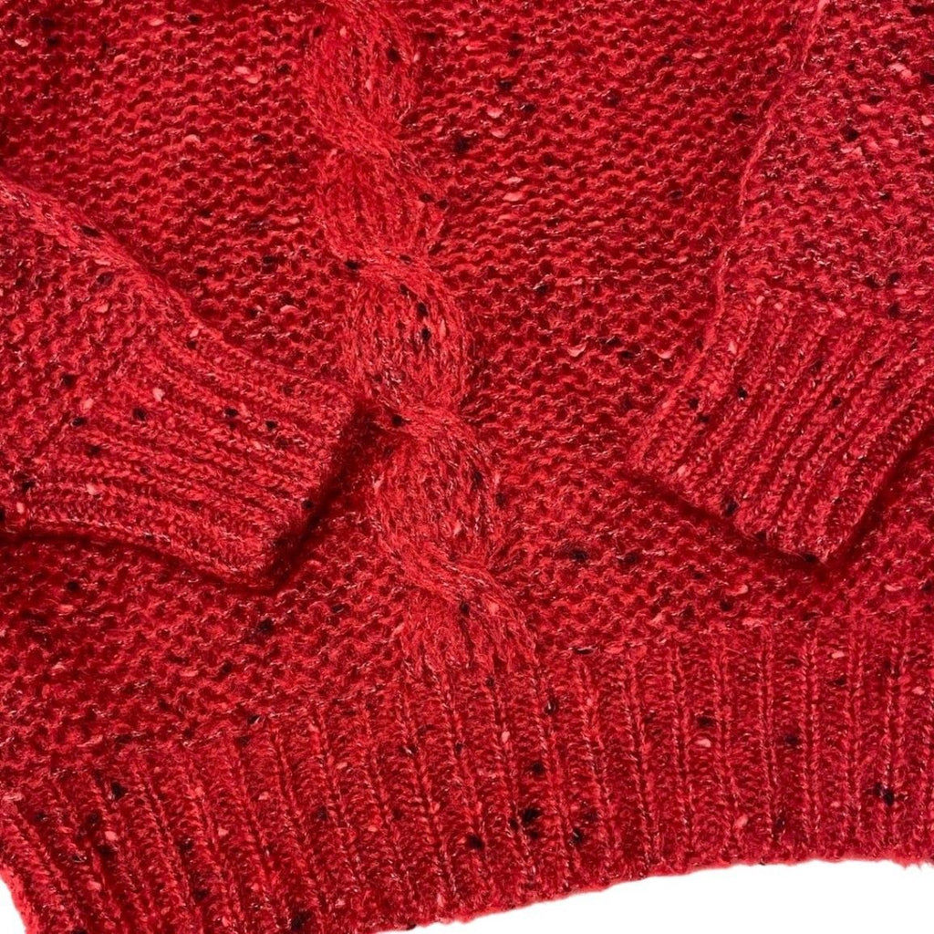 Dior Ruffled Collar Knit Sweater