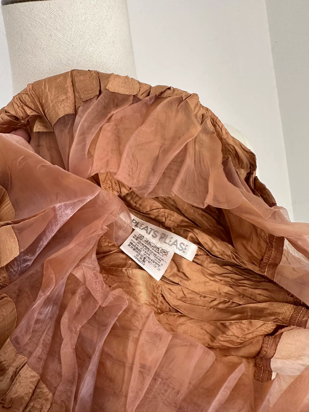 Issey Miyake Pleated Top