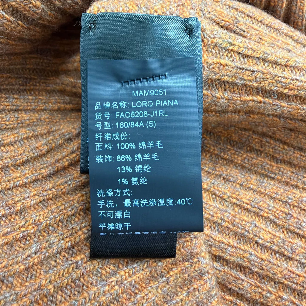 Loro Piana Wool V Neck Sweater
