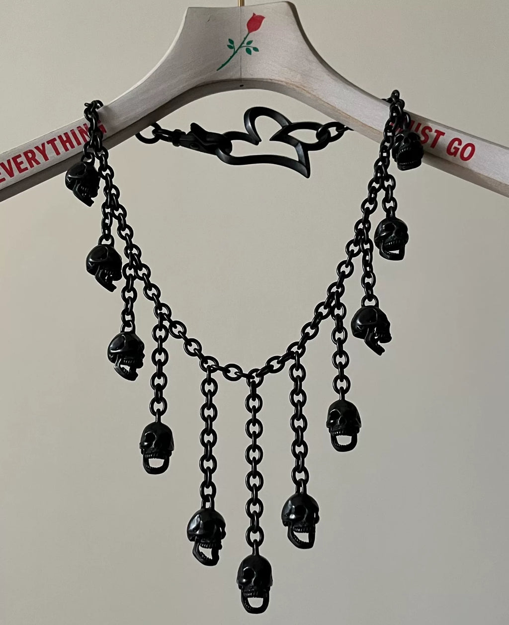 Number (N)ine 06SS Multi Skull Pocket Chain