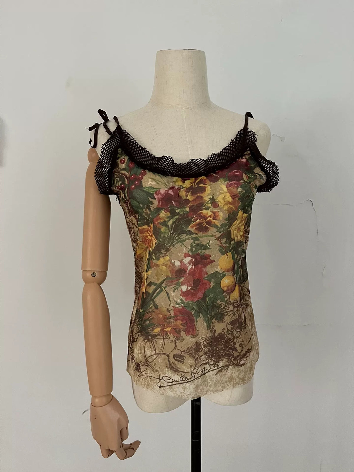 Jean Paul Gaultier Fruit Mesh Top