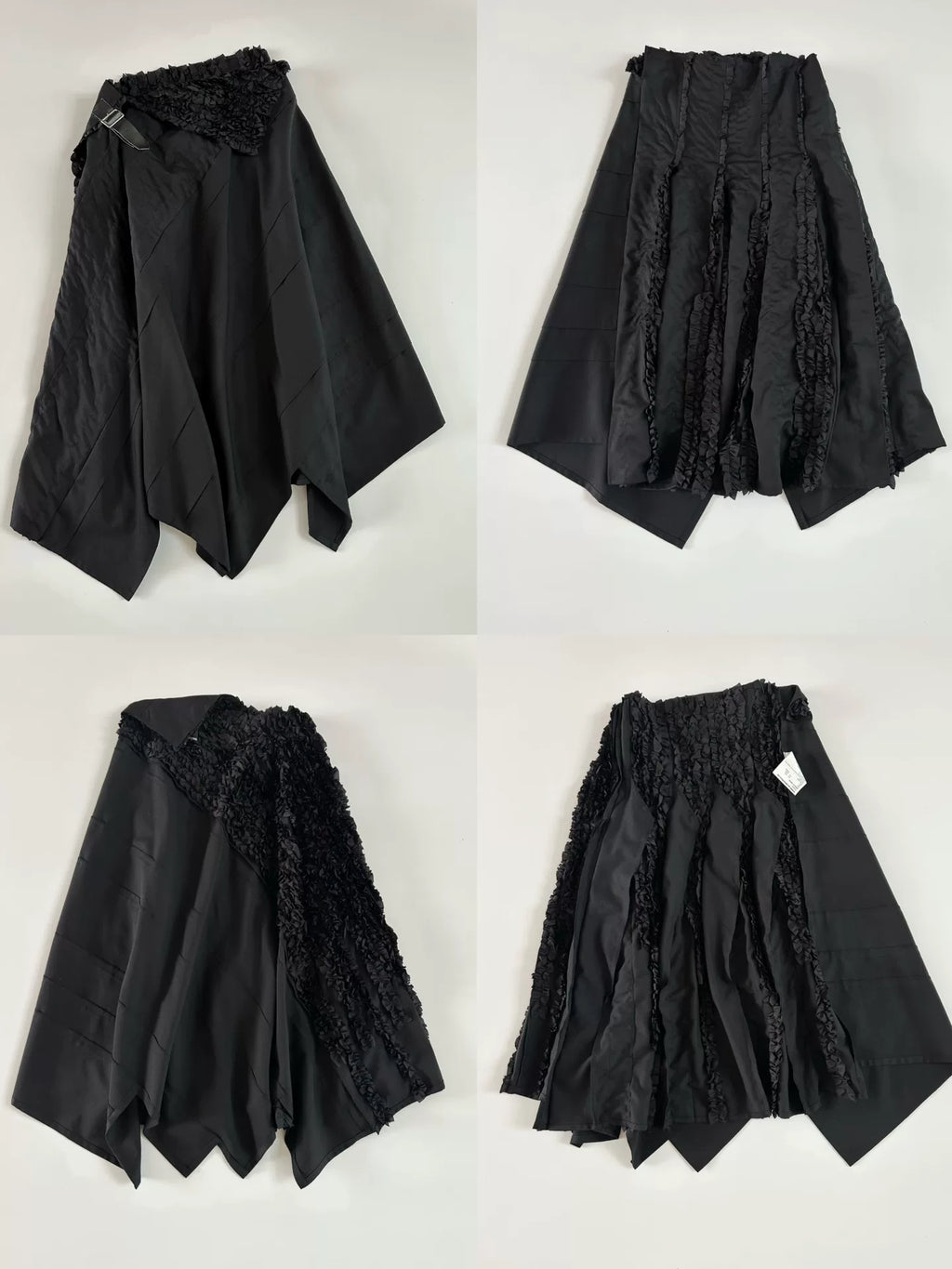Comme Des Garcons 2019 Midi Wool Skirt