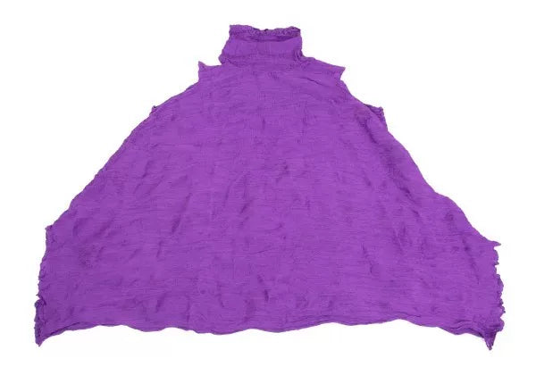 Issey Miyake Vintage Purple Pleated Top