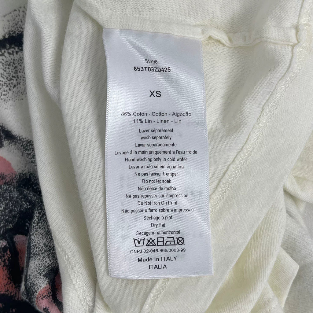 Dior Rose Short Sleeve Shirt
