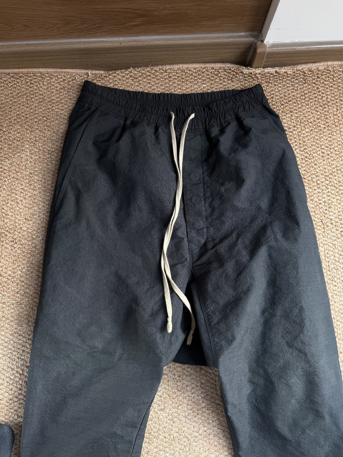 Rick Owens SS16 Drop-Crotch Pants