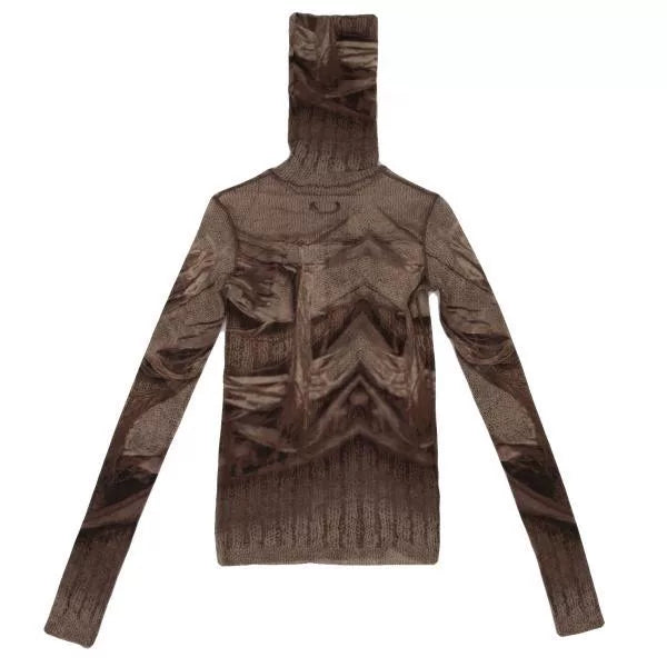 Jean Paul Gaultier Vintage Faux Two-Piece Mesh Top