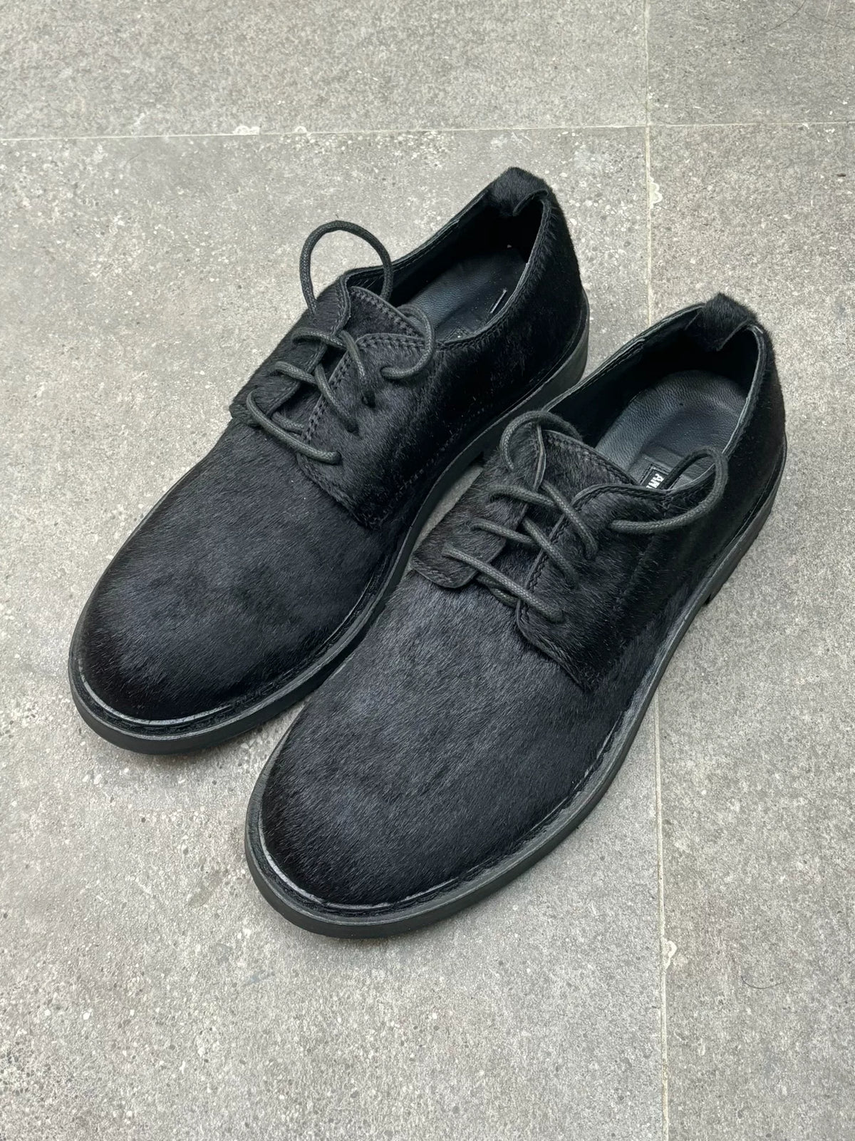 Ann Demeulemeester | Horsehair Derby Shoes